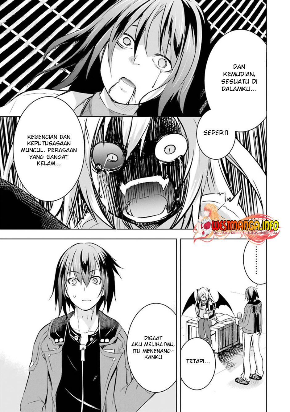 Maou to Ore no Hanggyakuki chapter 33